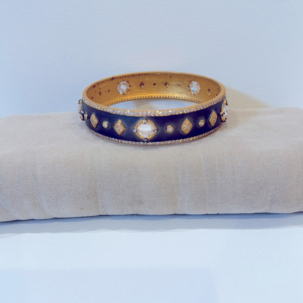Freida Rothman wide bangle perfect condition.